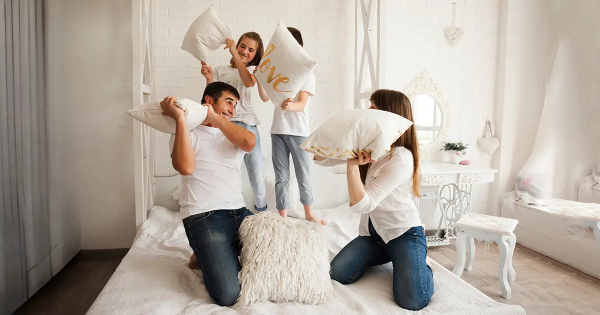 Pillow Fight Pajama Party